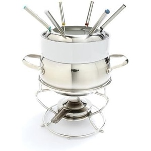 Sur La Table Stainless Steel Fondue, Silver