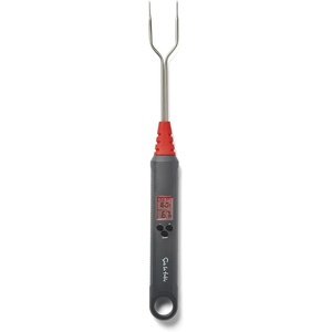 Sur La Table Thermocouple BBQ Fork, Black