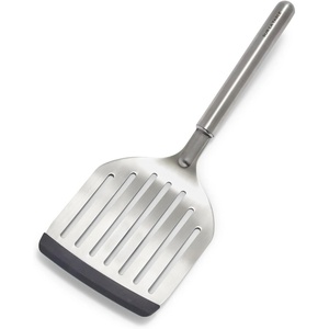 Sur La Table XL Silicone Edge Turner, Silver