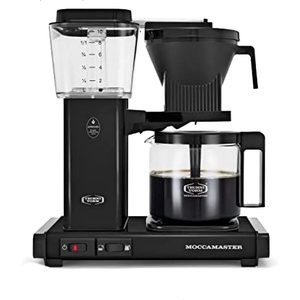 Technivorm Moccamaster 53941 KBGV Select 10-Cup Coffee Maker, Polished Silver, 40 ounce, 1.25l(Anthracite)