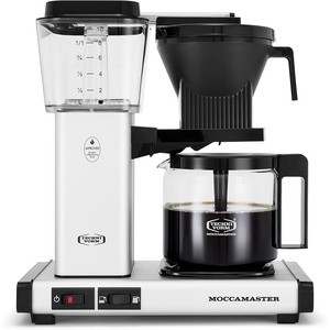 Technivorm Moccamaster 53941 KBGV Select 10-Cup Coffee Maker, Polished Silver, 40 ounce, 1.25l(Matte Silver)