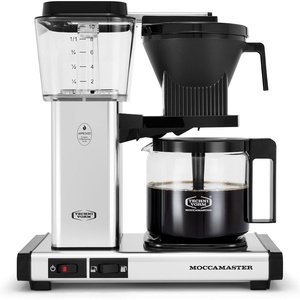 Technivorm Moccamaster 53941 KBGV Select 10-Cup Coffee Maker, Polished Silver, 40 ounce, 1.25l(Polished Silver)