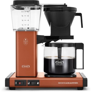 Technivorm Moccamaster 53941 KBGV Select 10-Cup Coffee Maker, Polished Silver, 40 ounce, 1.25l(Terracotta)