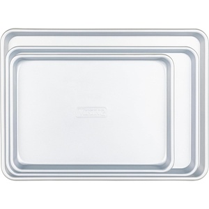 Viking Premium 13-Inch Nonstick Baking Sheet Pan, Made without PFAS, Heavy Gauge Aluminized Steel Cookie Sheet with Reinforced Iron Frame, Oven Safe to 475F(13 inch  15 inch & 18 inch)