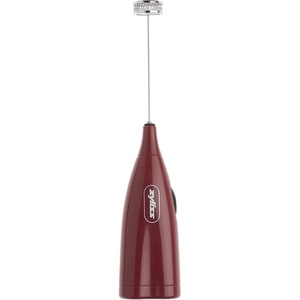 Zyliss Handheld Electric Milk Frother Wand – Versatile Drink Mixer – Frother for Coffee, Cappuccinos, Lattes or Shakes for Perfect Foam, Hot or Cold – Red(Red)